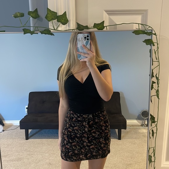 MOSSIMO floral corduroy skirt - Picture 5 of 5